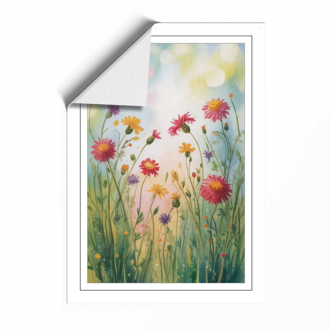 Wildflower Meadow Botanical - Framed Print