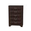 Commode de style transitionnel 1Pc