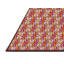 Laine tissée à la machine abstraite hollandsworth et polyester rouge/gris Tapis décoratif-1478490501