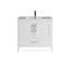 Robinet de salle de bain monotrou moderne Grace
