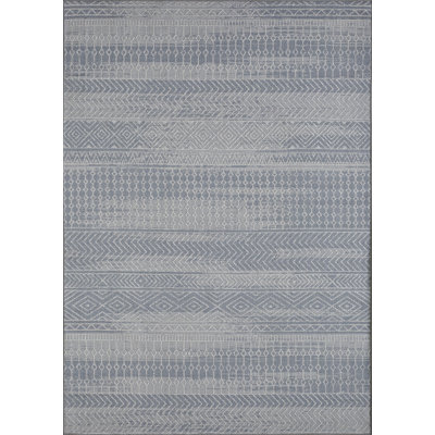 Jacorius Geometric Indoor / Outdoor Rug