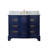Goleta 42" W Solid and Manufactured Wood Single Bathroom Vanity with Marble Top-1259243498