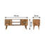 Meuble audio-vidéo Rosalie en bois massif Artisan Furniture