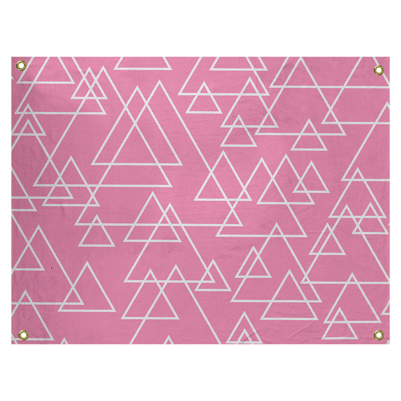 Tapisserie elizabeth en triangle dispersé katelyn Kitterman, Intérieur, H 54 po x l 63,5 po