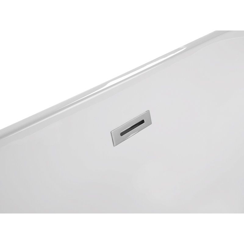 Sybil 750mm x 160mm Soaking Acrylic Bathtub