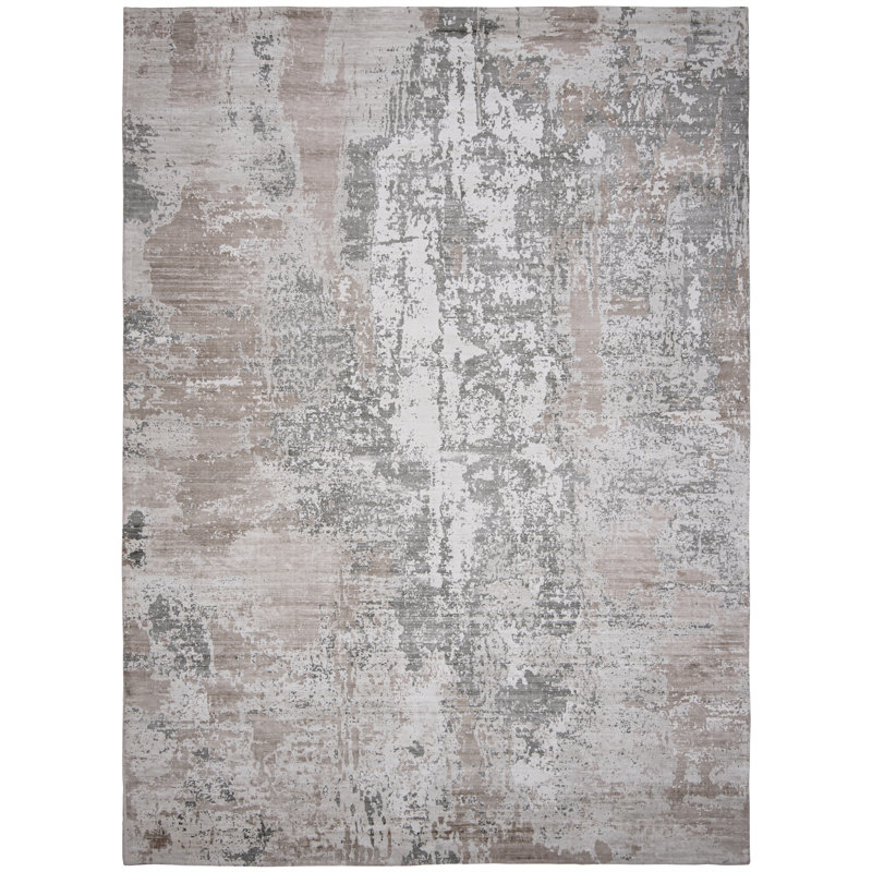 Abstract Area Rug, Rectangle 6' x 9'