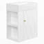 Meuble-lavabo 20 po avec lavabo en céramique-982373601
