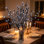 1 PCS 20 DELs Simulé Branche D'arbre, À Piles Fées Lumières Branches De Saule pour Noël Décoration de Chambre À Coucher