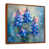 Toile avec cadre flottant brun