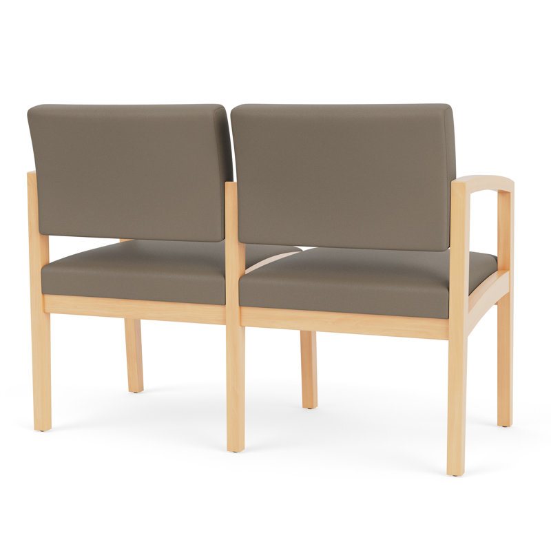 Lenox 2-seater tandem chair, Naturel, Modena blé