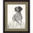 Hunting Dog Brown Framed Print Wall Art