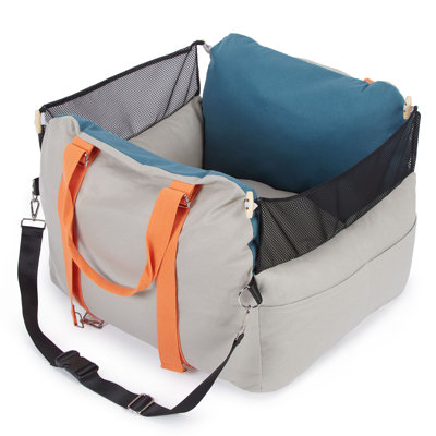Dog Car Seat Waterproof With Storage Pockets