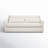 84" Flared Arm Sofa with Reversible Cushions