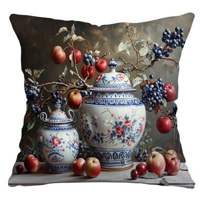 Coussin réversible en céramique