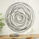 Wrought Studio™ Round Overlapping Lines Abstract Wall Decor