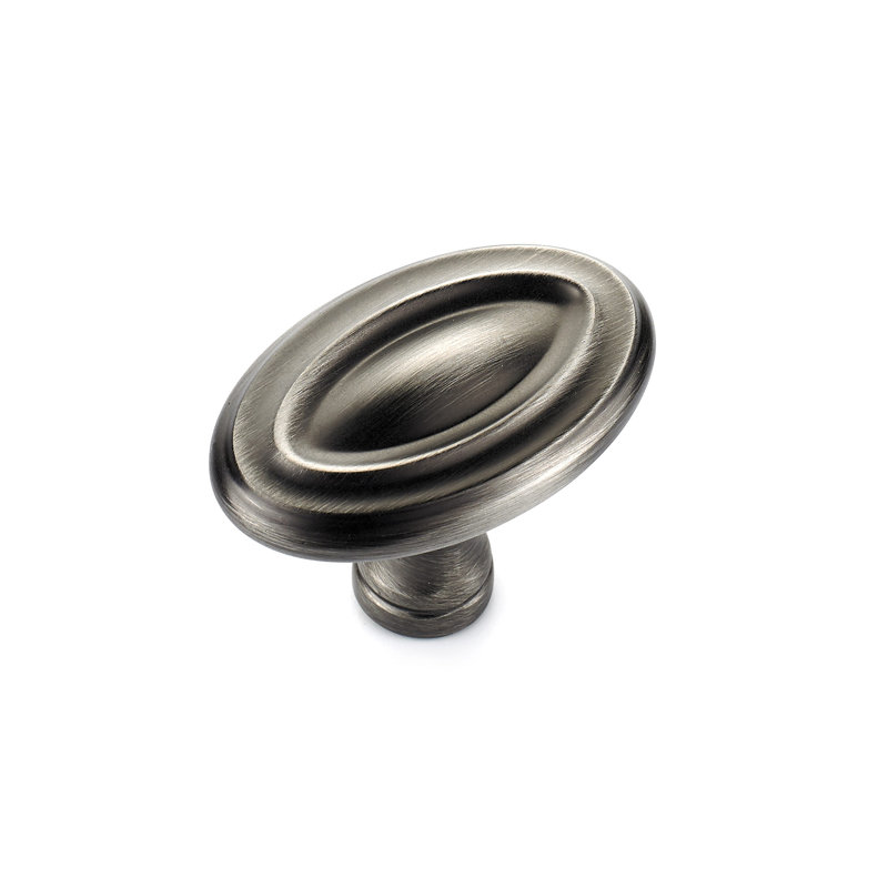 Poignée ovale Expression, Nickel antique