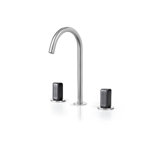 Acquaco Linki Io Deck Mount Three-Hole Widespread Bathroom Lavatory Faucet with 5-3/4'' Spout Reach