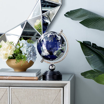 Glass and Metal Globe