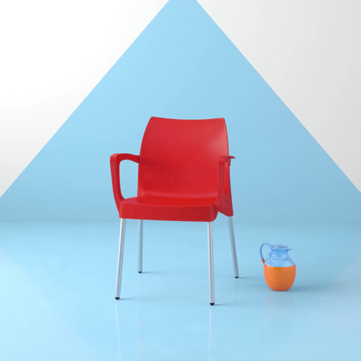 Murl Stacking Patio Dining Armchair
