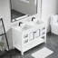 Ensemble de meuble-lavabo double autoportant 49 po Thome-1768579019-1768579020