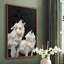 Midnight Wolves, reproduction encadrée - bois massif-1932988035-1932988059