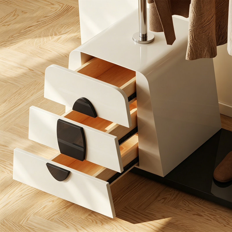 Portemanteaux moderne avec tiroirs de rangement