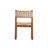 Capri Patio 5-Piece Acacia Wood Dining Set With Hand-Woven Wicker-125585654