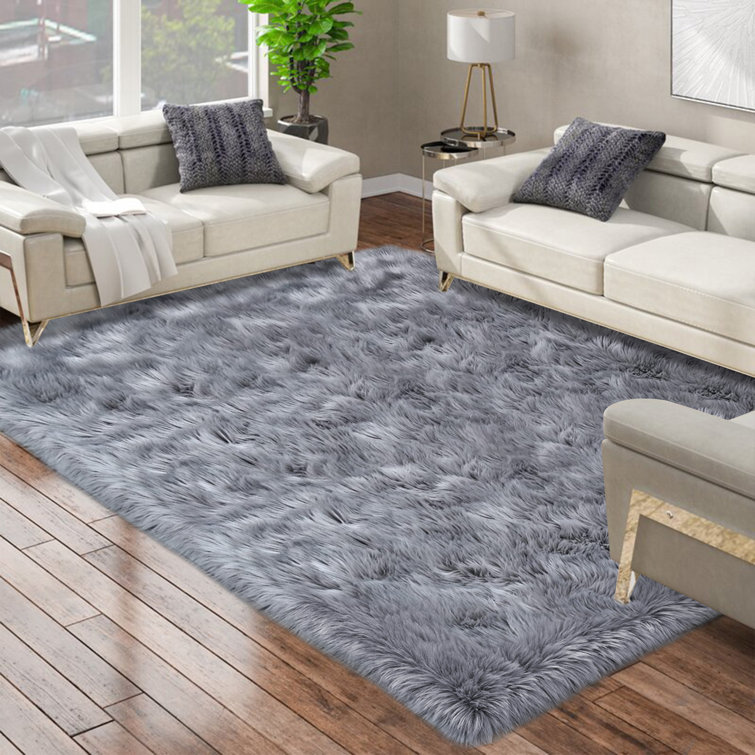 Levata Faux Sheepskin Indoor Rug