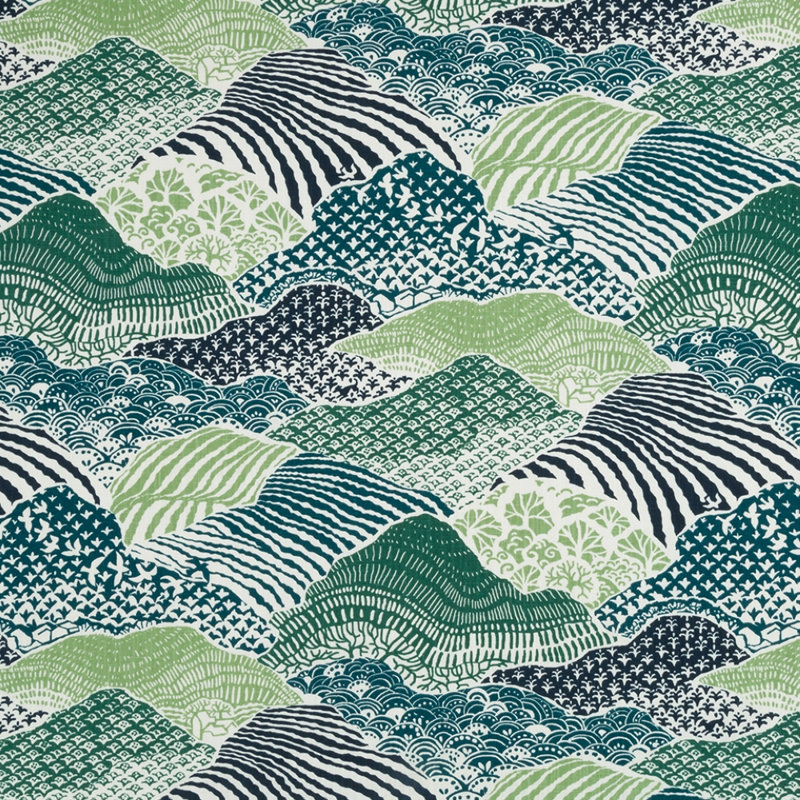 Madcap Windsor Park 100% Cotton Fabric, Palm