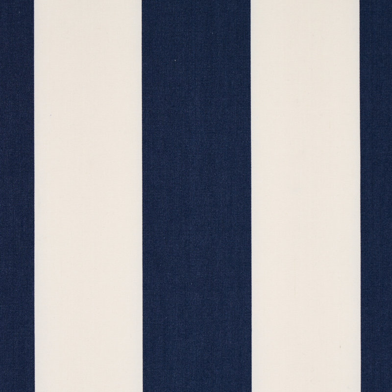 James Stripe Fabric, Navy