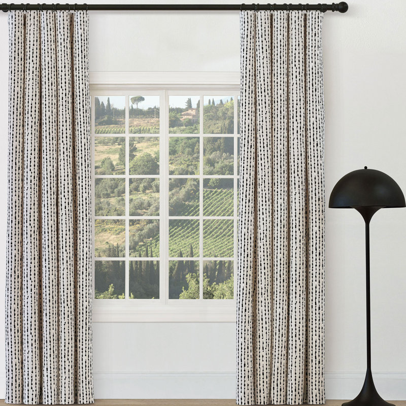 Sol Ridge Curtain Panel, 96" W x 84" L
