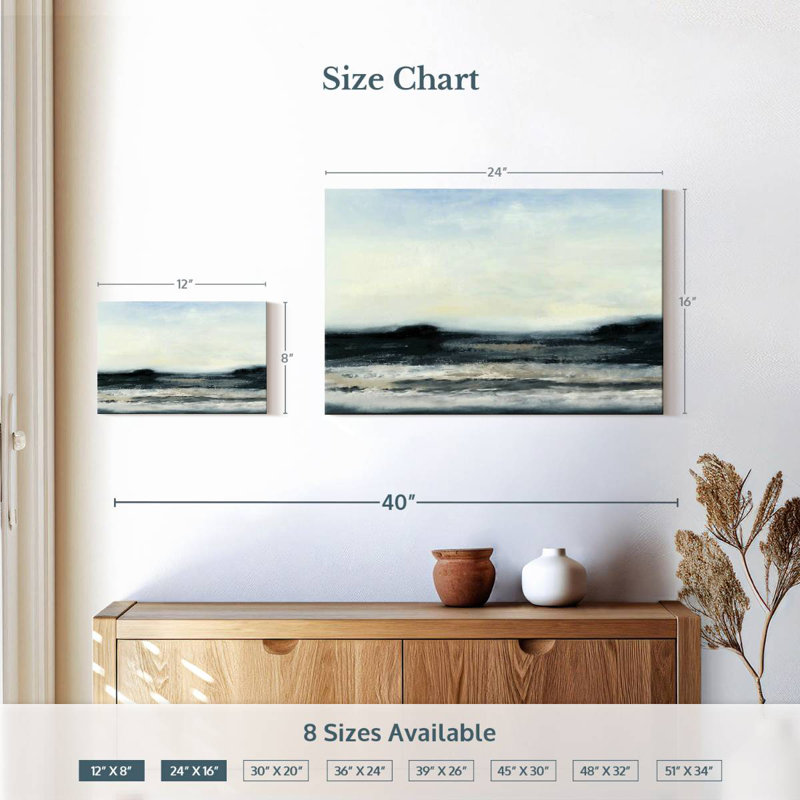 Avery Ocean Tide I, 16" H x 24" W