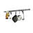 Handcrafted Rolled End Bar ONLY (Requires Wall Brackets or Captain Hooks)-9833834-9833839