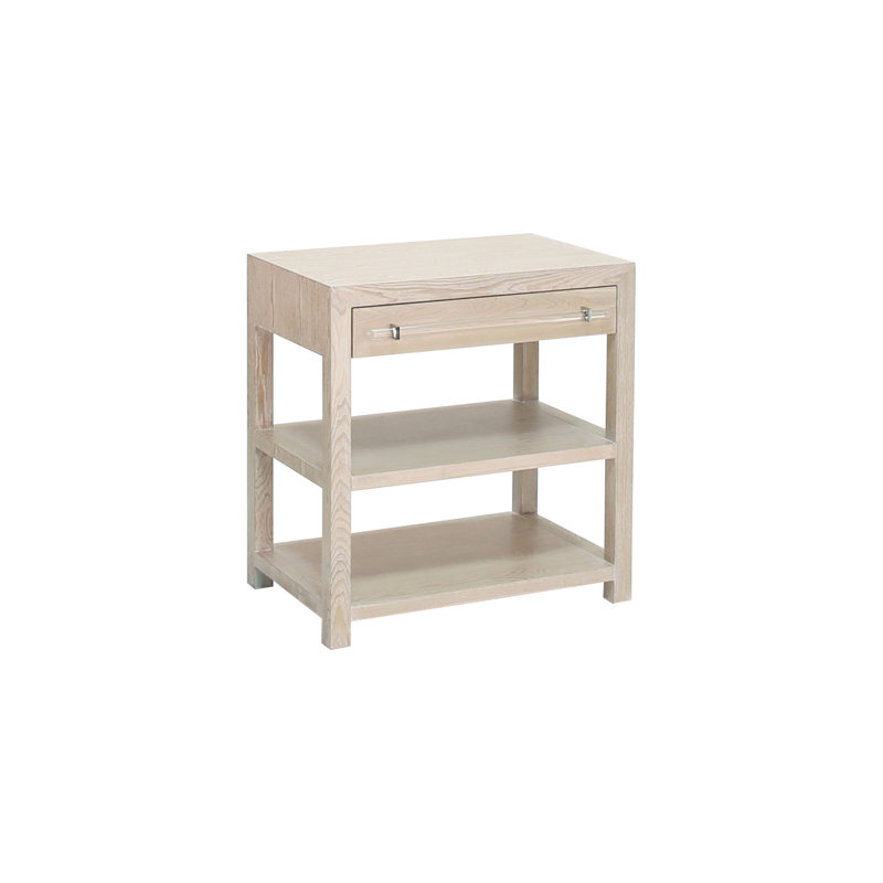 Garbo Solid Wood End Table