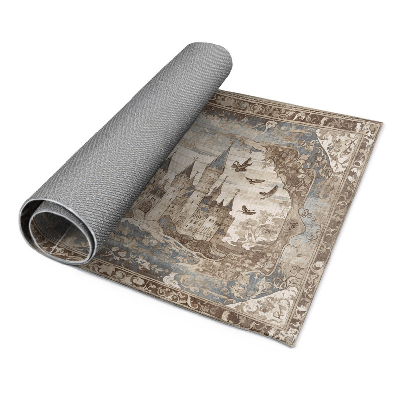 Tapis intérieur et extérieur Throne’s Reach, Rectangle 1 pi 6 po x 2 pi 6 po