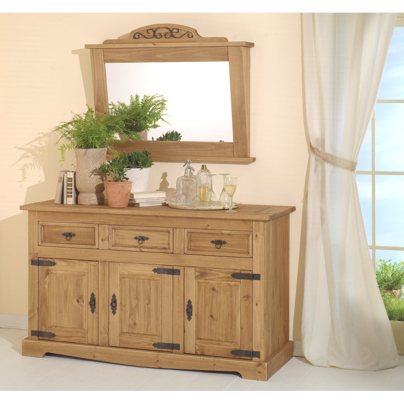 Dovray Wood Wall Mirror