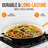 NutriChef 14 in. Non Stick Aluminum Frying Pan