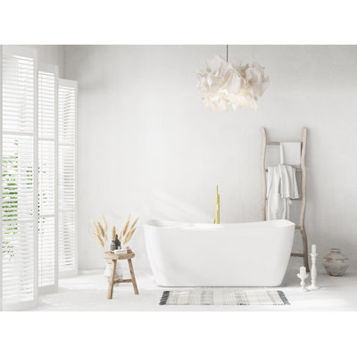 Baignoire de trempage autoportante Dezra