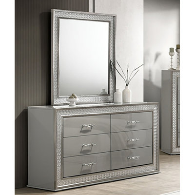 Commode l 6 po avec miroir Mourant