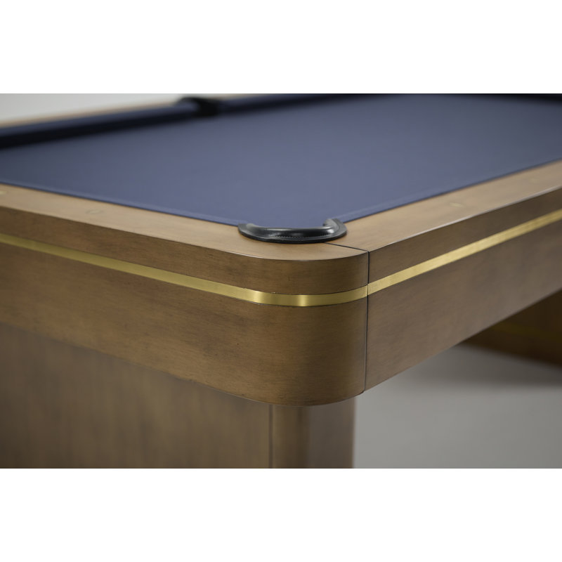 Deco 8' Slate Pool Table In Glazed Maple With Professional Installation Included