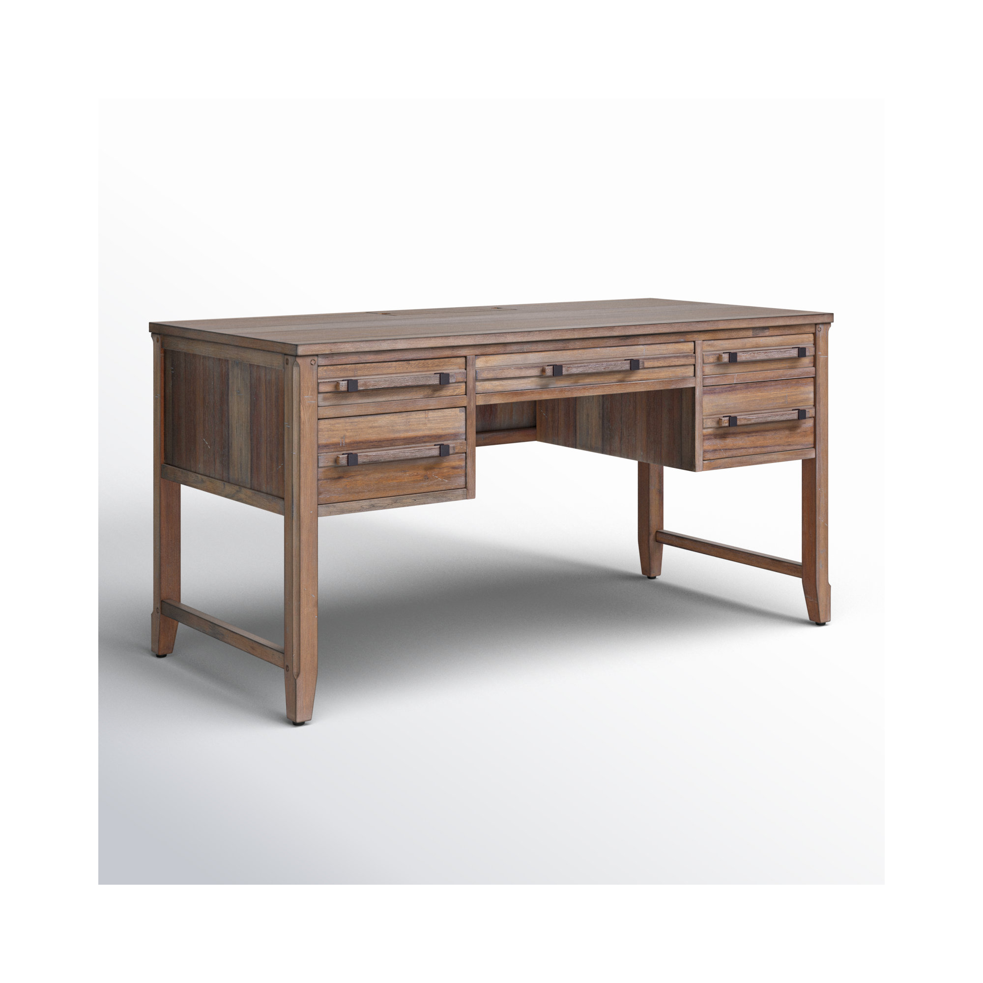 Sumi Writing Desk, Weathered Gray