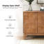Buffet 45 "avec pieds en bois massif Isabele-1406577091