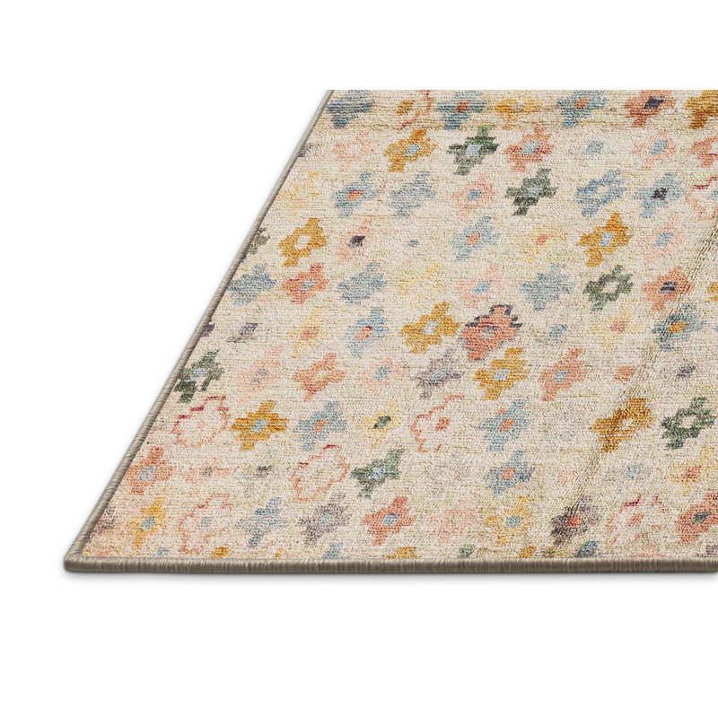 Abstract Indoor Rug, Rectangle 7' x 9'