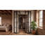 Single Bi-Fold Door With Transparent Glass-125228925-125228929
