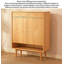 Armoire à chaussures rafraîchissante en chêne massif