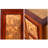 Hand-Carved 2-Drawer Double-Door Accent Cabinet