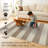  Acierno Faux Jute Anika Striped Natural Rectangle 5' X 7' Washable Area Rug