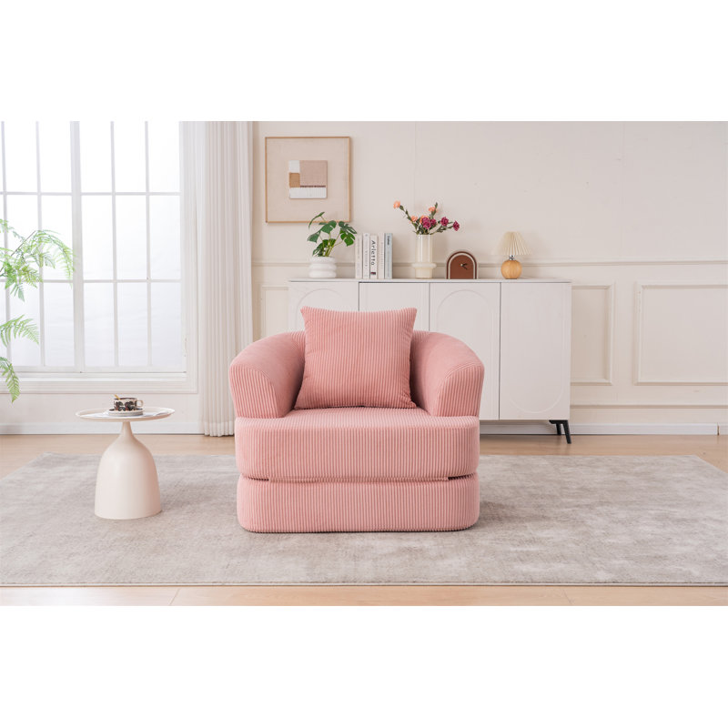 Fauteuil inclinable pliable rose (chaise incluse seulement), Rose