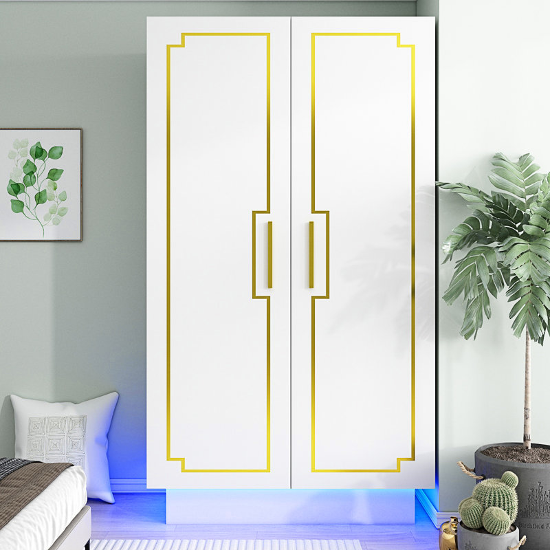 Armoire Drumadried, Blanc