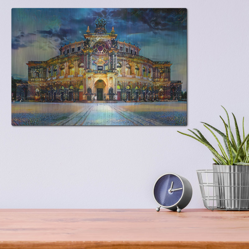 "Allemagne Dresden Semperoper Opéra" par Pierre Gavidia, H 12 po x l 16 po